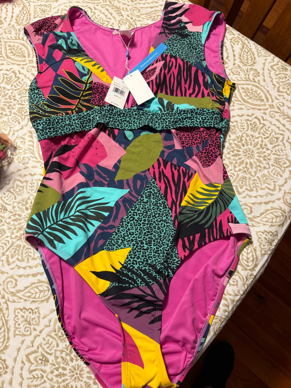 Bleu Rod Beattie brand new bathing suit 14